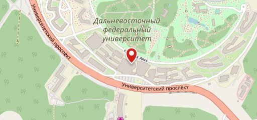 Столовая ДВФУ - Корпус B на карте