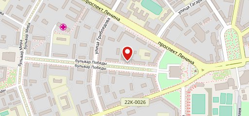 Столовая на карте