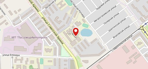 Столовая Е корпуса СГЭУ на карте