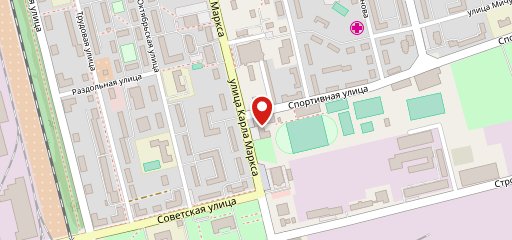 Столовая на карте