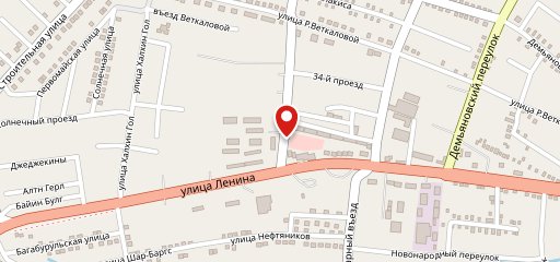 Столовая на карте