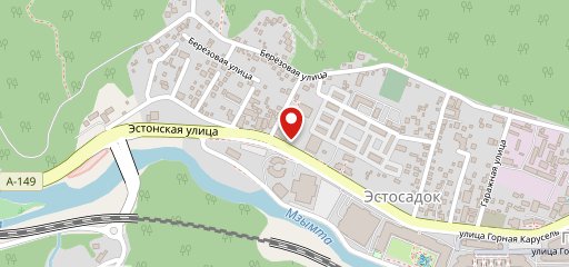 Столовая на карте