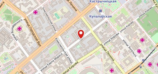 Столовая филфака на карте