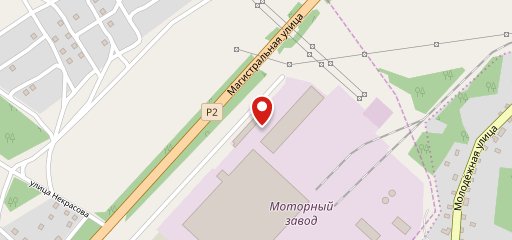 Столовая филиала ММЗ на карте