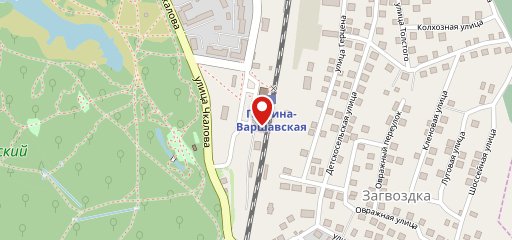 Столовая на карте