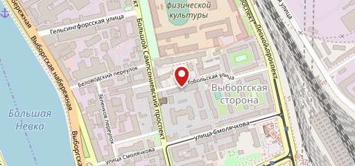 Столовая Газпрома на карте