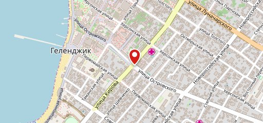 Столовая № 1 на карте