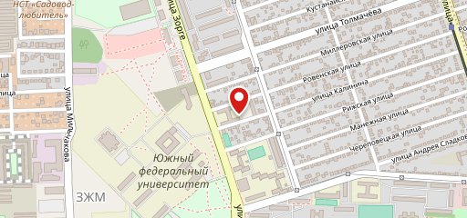 Столовая Геофака ЮФУ на карте