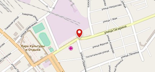 Столовая № 1 на карте