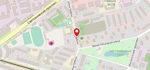 Столовая гимназии №105 на карте
