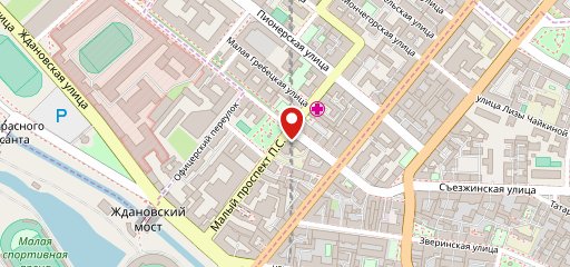 Столовая гимназии № 610 на карте