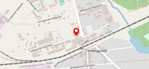 Столовая на карте