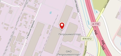 Столовая "Голубая Устрица" на карте