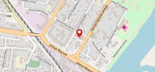 Столовая на карте