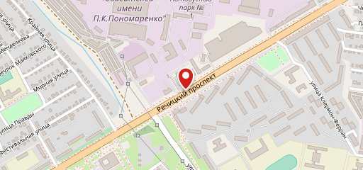 Столовая на карте