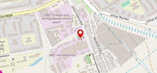Столовая на карте