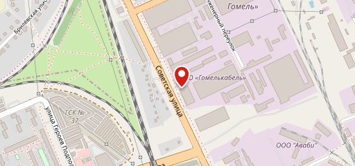 Гомелькабель на карте