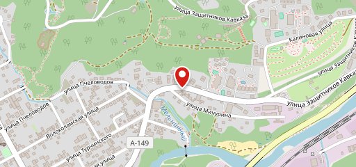 Столовая Горный Воздух на карте