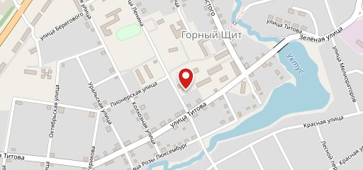 Столовая на карте