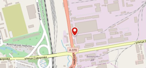Столовая на карте