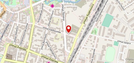 Столовая на карте
