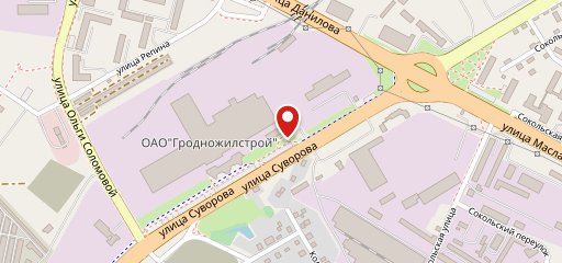 Столовая на карте