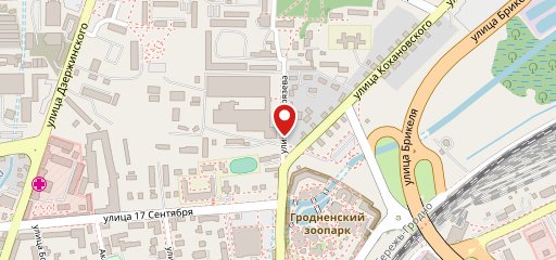 Столовая Гродторгмаш на карте