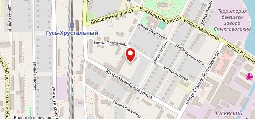 Столовая на карте