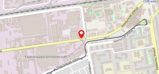 Столовая ГУВД на карте