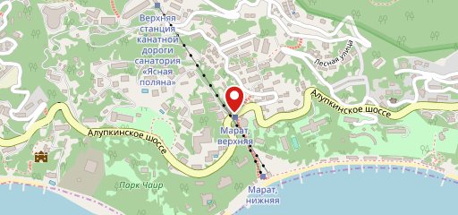 Столовая № 1 на карте