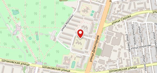 Столовая на карте