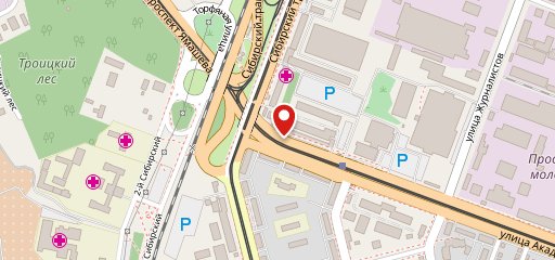 Столовая ICL на карте
