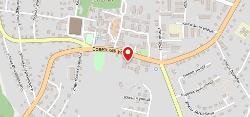 Столовая на карте