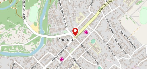 Столовая на карте