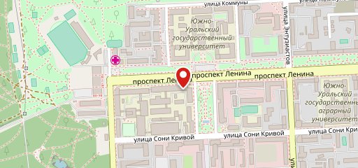 Столовая «Импульс» на карте