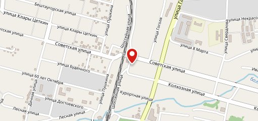 Столовая на карте