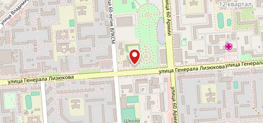 Столовая на карте