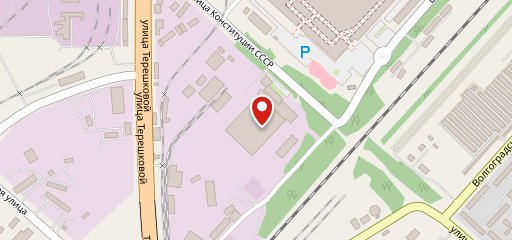 Столовая на карте