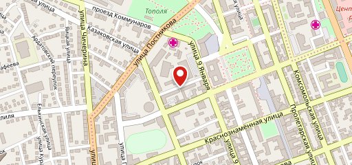 Столовая на карте
