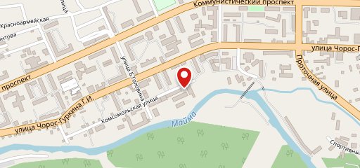 Столовая на карте