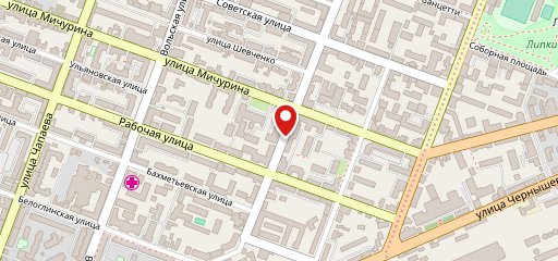 Столовая "Ирбис" на карте