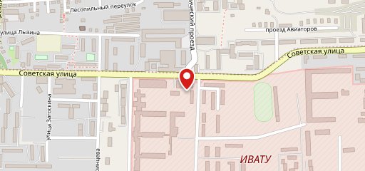 Столовая на карте