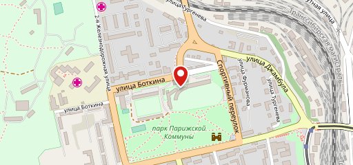 РЖД на карте