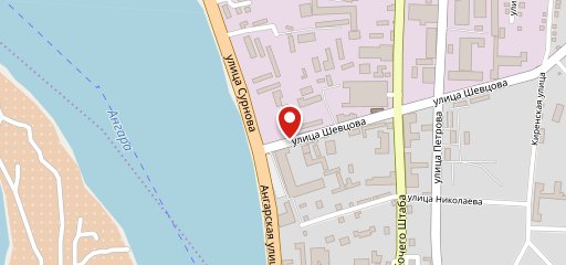 Столовая Иркутского юридического института на карте