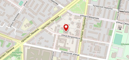 Столовая ИРО на карте