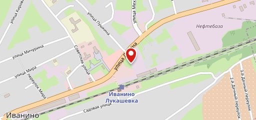 Столовая на карте