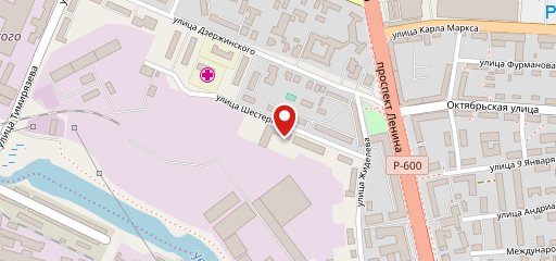 Столовая на карте