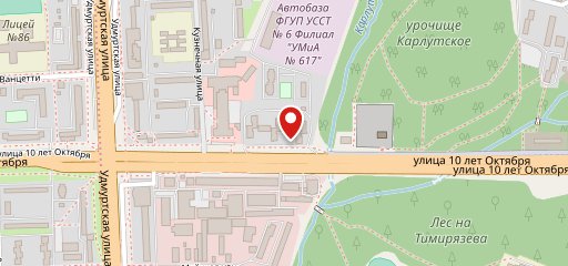 Выбор вкуса на карте