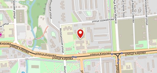 Столовая на карте