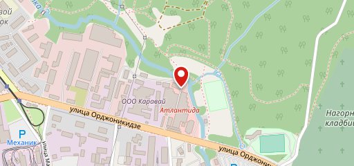 Столовая на карте